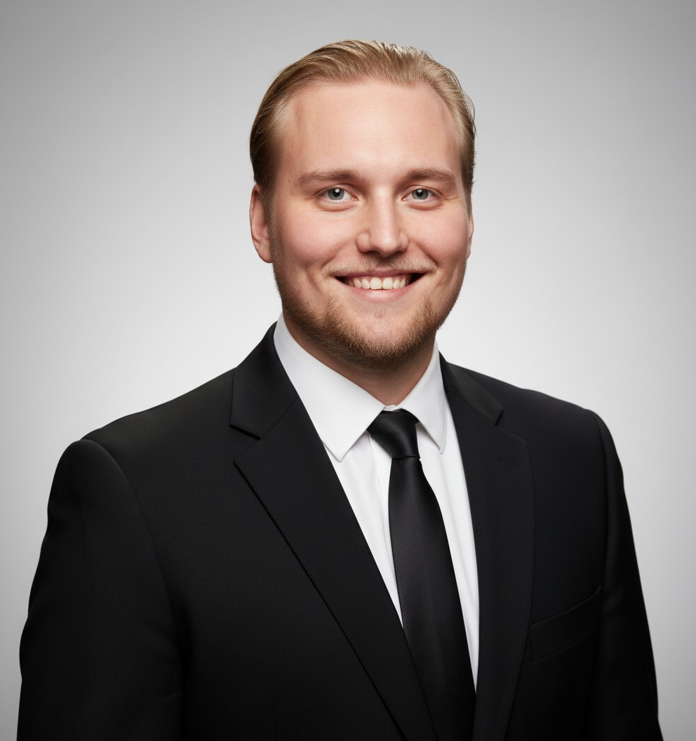 After: Professional headshot